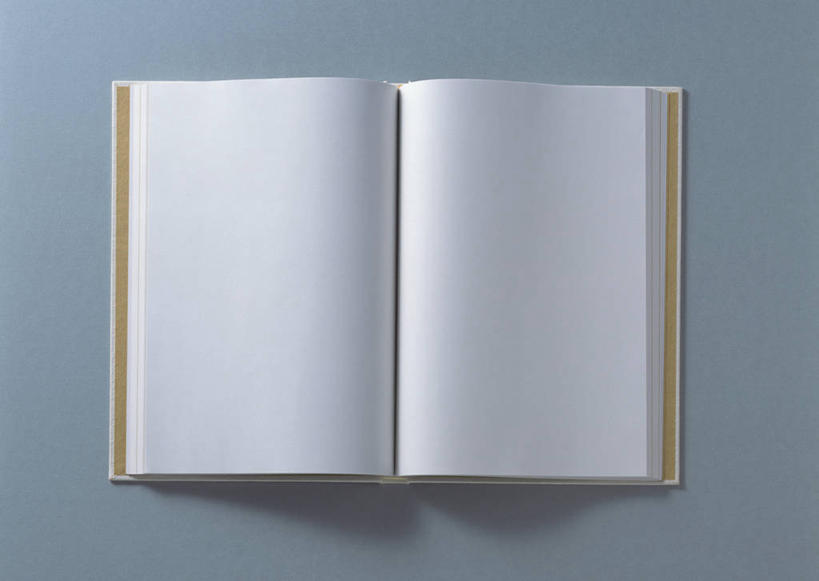 无人,横图,俯视,室内,特写,白天,静物,一本,阴影,灰色背景,反射,影子,记事本,白色,本子,笔记本,打开,摄影,影棚,开启,空白,彩图,高角度拍摄,影棚拍摄,拍摄