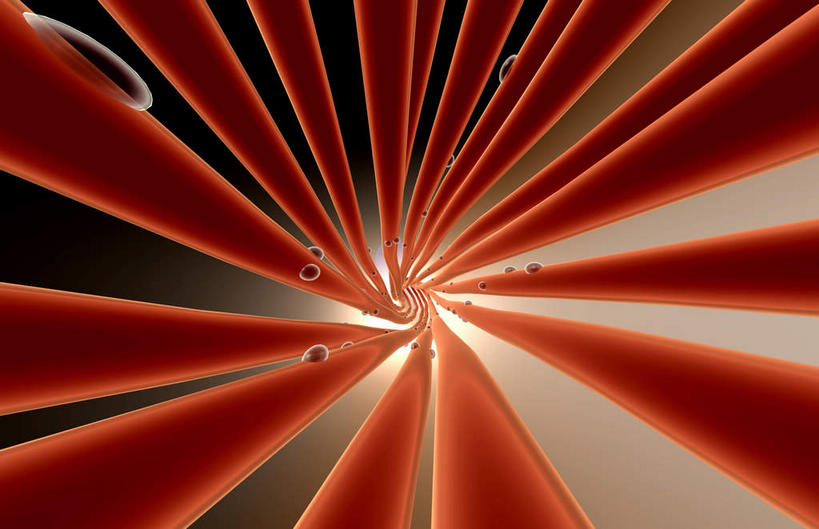 无人,横图,插画,室内,白天,正面,数码,科技,静物,一排,阴影,黑色背景,整齐,网络,医学,高光,几何,计算机图形,合成,图画,画,排列,红色,生物,人体,电脑合成图,数码合成图,医疗,生物学,队列,漫画,神经元,生理学,写实,具体,具象,神经纤维,轴突,彩图,神经系统