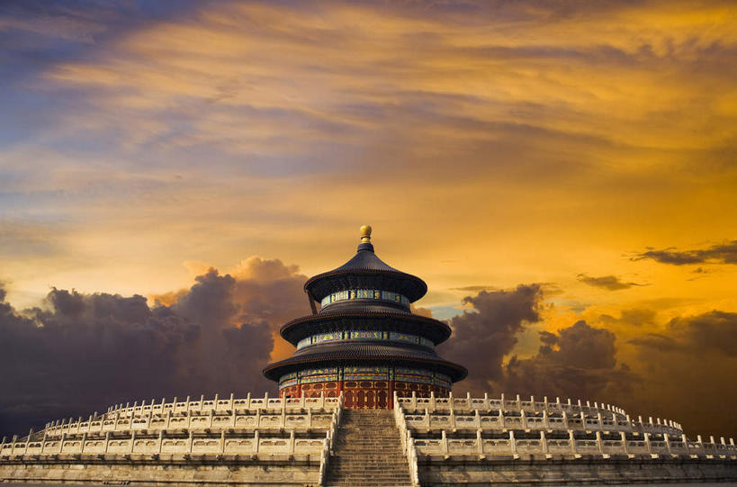 白天,仰视,旅游,度假,名胜古迹,日落,标志建筑,地标,建筑,北京,中国