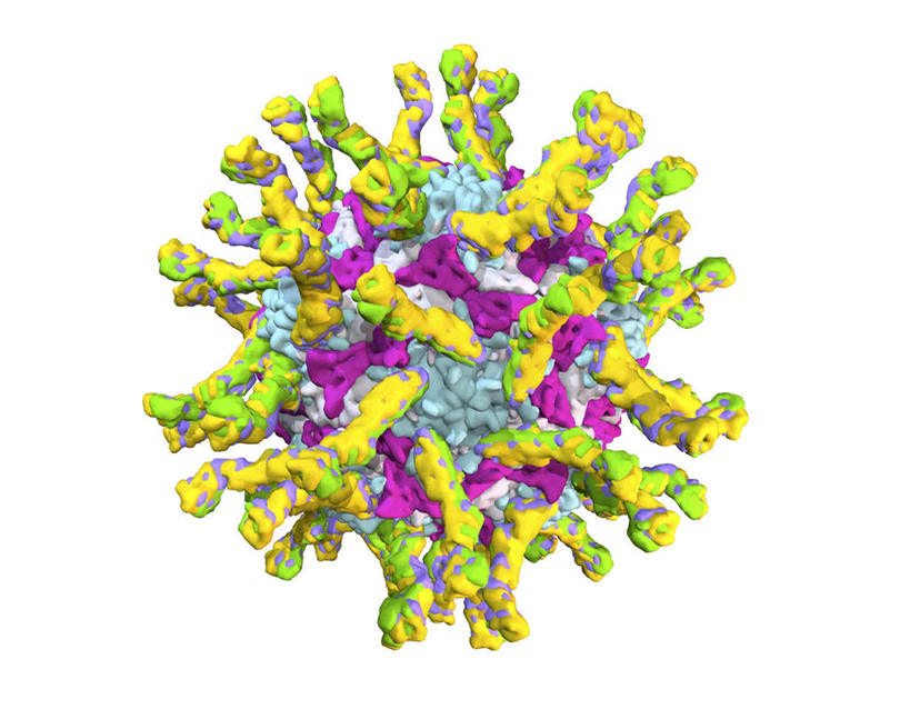 无人,横图,插画,室内,特写,白天,白色背景,正面,数码,科技,微生物,阴影,网络,医学,圆形,颗粒,高光,几何,计算机图形,合成,图画,画,粉色,蓝色,生物,电脑合成图,数码合成图,医疗,病毒,生物学,漫画,写实,具体,具象,寄生,生命体,生物病毒,诺如病毒,诺瓦克病毒,彩图