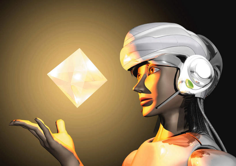 一个人,无人,站,举,笑,微笑,露齿笑,横图,室内,白天,侧面,数码,科技,仅一个人,阴影,黑色背景,光线,网络,方块,影子,灯光,高光,几何,计算机图形,合成,注视,一个,观察,看,托,站着,闪耀,单个,观看,耀眼,明亮,电脑合成图,数码合成图,察看,关注,外星人,写实,具体,具象,举起,举手,举着,向上举,向上伸,向上托,站立,半身,彩图