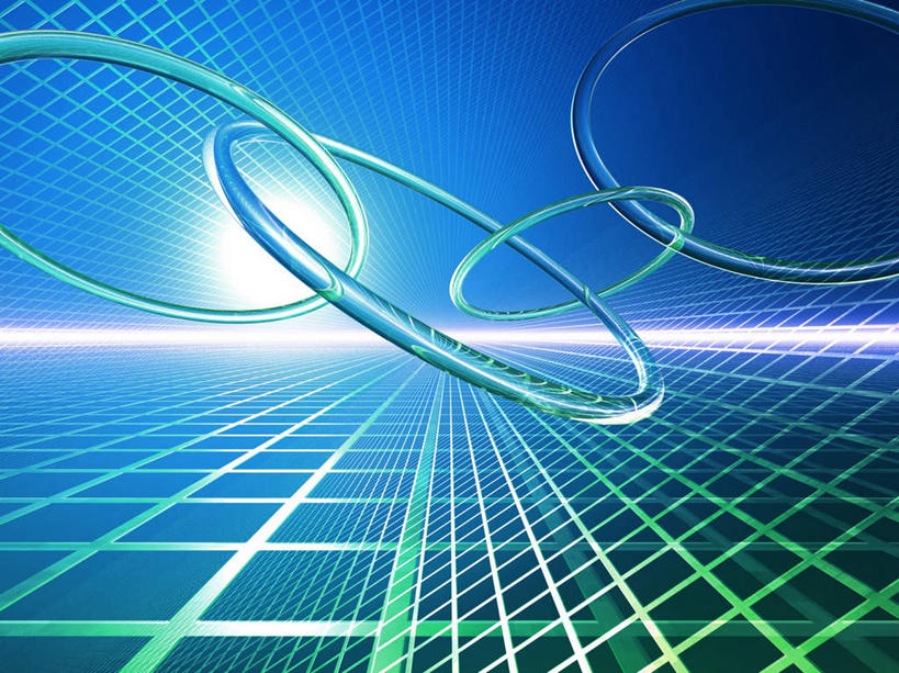 无人,交叉,横图,室内,白天,正面,抽象,数码,科技,阴影,围绕,发光,反射,网络,圆形,影子,圆环,光亮,高光,几何,计算机图形,合成,蓝色,绿色,夸张,电脑合成图,数码合成图,环形,发亮,特效,深奥,相交,交集,彩图