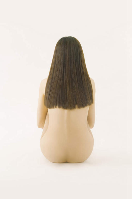 东方人,头发,一个人,坐,竖图,室内,白天,白色背景,亚洲,仅一个年轻女性,仅一个女性,仅一个人,褐色,黄种人,裸露,背面,摄影,影棚,赤裸,裸,年轻女性,女人,女性,亚洲人,坐着,彩图,全身,影棚拍摄,拍摄