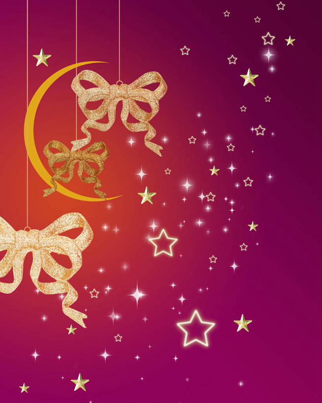 无人,竖图,室内,白天,正面,数码,科技,一排,许多,阴影,朦胧,模糊,整齐,网络,丝绸,丝带,月亮,星星,缎带,月光,高光,几何,计算机图形,合成,绸带,排列,蝴蝶结,星形,金色,明亮,电脑合成图,数码合成图,队列,五角形,写实,具体,具象,皎洁,五角星,彩图,一轮