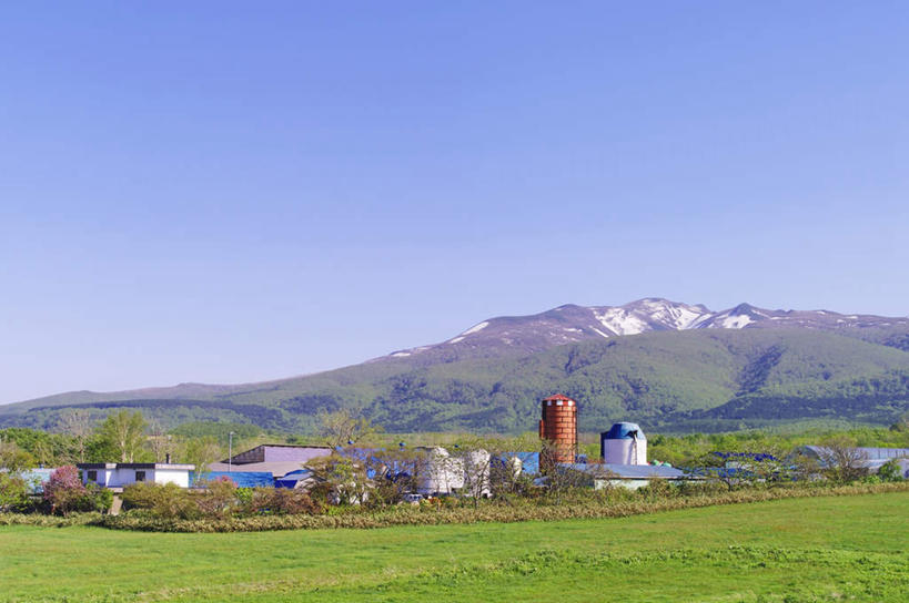 无人,家,横图,室外,白天,正面,旅游,度假,草地,草坪,美景,森林,山,山脉,树林,植物,北海道,日本,亚洲,阴影,光线,影子,房屋,屋子,景观,山峰,山峦,娱乐,楼房,住宅,草,树,树木,绿色,阳光,自然,群山,享受,休闲,景色,放松,生长,成长,自然风光,东亚,日本国,北海道地方,北海道岛,彩图,房子