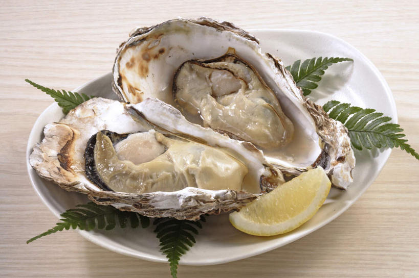 海鲜,无人,横图,俯视,室内,特写,白天,烹饪,餐桌,柠檬,餐具,水果,叶子,切片,阴影,新鲜,装饰,反射,碟子,盘,影子,生食,日本料理,料理,食品,果实,绿叶,牡蛎,水产,菜肴,美食,海洋生物,食物,两个,一个,盘子,碟,日式料理,日式,嫩叶,佳肴,有机食品,绿色食品,餐台,华丽,修饰,生蚝,点缀,水生动物,海产品,水生物,海底动物,衬托,美观,雅致,雅观,叶,叶片,益母果,柠果,彩图,高角度拍摄