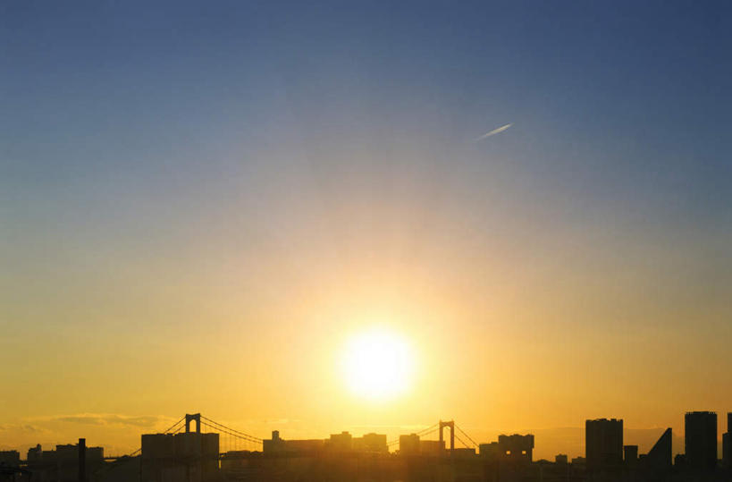 无人,高楼大厦,横图,室外,白天,正面,旅游,度假,日落,标志建筑,大厦,地标,建筑,摩天大楼,东京,日本,亚洲,晚霞,霞光,彩虹大桥,娱乐,建设,蓝色,蓝天,天空,黄昏,天,享受,休闲,旅游胜地,彩霞,放松,东亚,本州,关东地方,本州岛,日本国,东京都,日本彩虹大桥,夕阳,彩图,大楼,高层建筑,高楼,摩天楼