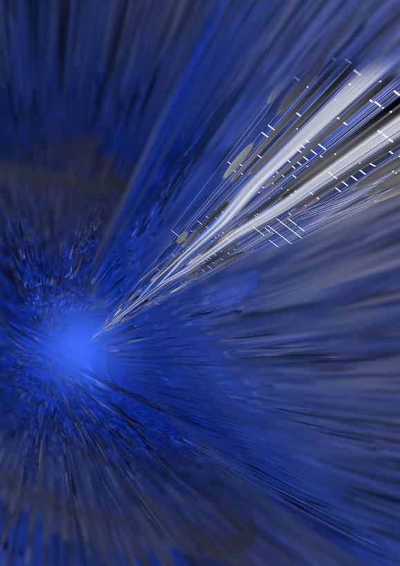 无人,竖图,插画,室内,白天,正面,抽象,数码,科技,阴影,梦幻,发光,光束,网络,光亮,高光,几何,计算机图形,合成,图画,画,蓝色,夸张,电脑合成图,数码合成图,未来,发亮,特效,漫画,憧憬,深奥,彩图