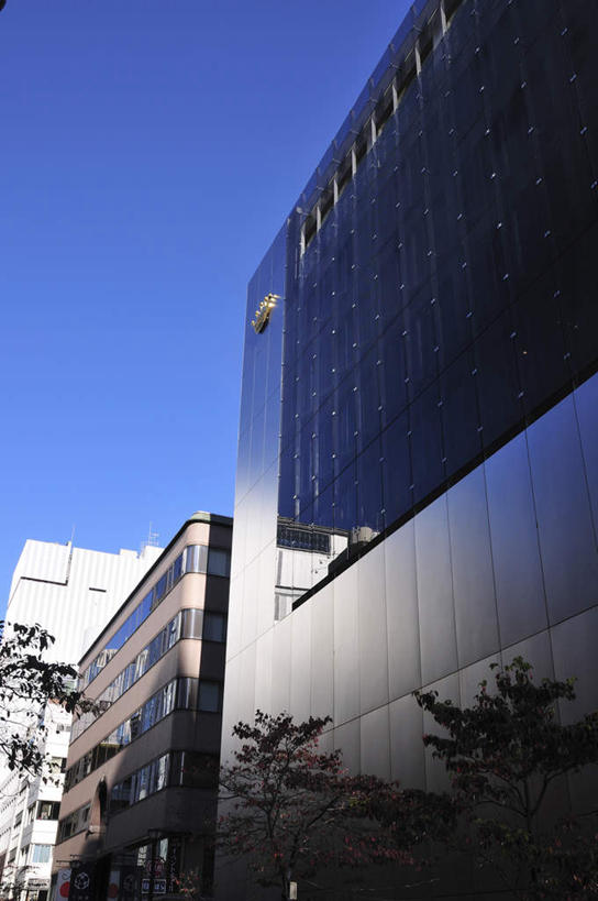 无人,高楼大厦,竖图,室外,白天,仰视,度假,美景,植物,城市风光,城市,大厦,建筑,摩天大楼,东京,阴影,光线,影子,墙,景观,娱乐,建设,墙壁,墙面,树,树木,蓝色,绿色,蓝天,天空,阳光,自然,天,享受,休闲,景色,放松,生长,晴朗,成长,本州,万里无云,关东地方,本州岛,东京都,晴空,晴空万里,彩图,低角度拍摄,大楼,高层建筑,高楼,摩天楼