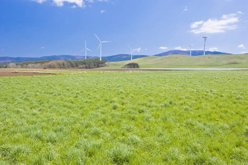 无人,横图,室外,白天,正面,旅游,度假,农业,风力发电机,草地,草坪,美景,山,山脉,植物,风车,日本,亚洲,一排,许多,环保,整齐,电力,景观,山峰,云,云朵,山峦,云彩,娱乐,设备,草,排列,蓝色,绿色,白云,蓝天,天空,自然,群山,天,享受,休闲,发电,机械,景色,放松,工业,能源,晴朗,资源,风力机,队列,自然风光,利用,低碳,东亚,本州,本州岛,日本国,青森,青森县,东北地方,风力发电,晴空,彩图