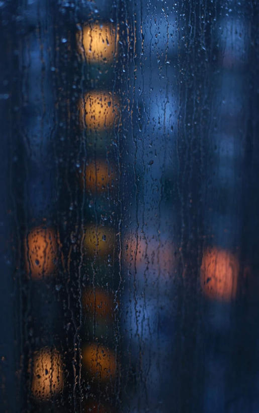 室外,夜晚,正面,度假,美景,雨,暴雨,大雨,窗户,城市风光,城市,玻璃