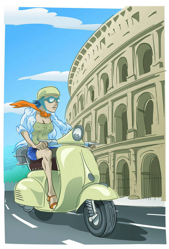 西方人,一个人,无人,坐,竖图,插画,室内,白天,正面,旅游,度假,数码,科技,名胜古迹,标志建筑,道路,地标,建筑,路,公路,摩托车,意大利,欧洲,罗马,欧洲人,仅一个年轻女性,仅一个女性,仅一个人,一副,一辆,握,阴影,服装,遗迹,装饰,光线,网络,墨镜,眼镜,影子,云,云朵,分界线,停车线,交通,首都,高光,几何,计算机图形,合成,云彩,图画,注视,休闲装,古迹,文物,娱乐,建设,古建筑,车,画,衣服,蓝色,白云,蓝天,天空,阳光,太阳镜,太阳眼镜,围巾,交通工具,天,观察,驾驶,看,行驶,享受,休闲,温暖,休闲服,遮阳镜,旅游胜地,放松,握着,服饰,晴朗,围脖,观看,保暖,车行道,车行道分界线,操纵,华丽,点缀,电脑合成图,数码合成图,控制,察看,御寒,合成图,拉齐奥,关注,南欧,载具,标线,漫画,罗马竞技场,古文明,操控,车行线,意大利共和国,罗马斗兽场,写实,具体,具象,衬托,美观,雅致,雅观,把持,哥罗塞姆,古罗马圆形大剧场,科洛西姆,罗马大角斗场,罗马圆形竞技场,拉齐奥大区,罗马省,年轻女性,女人,女性,白种人,晴空,马路,坐着,彩图,全身,永恒之城