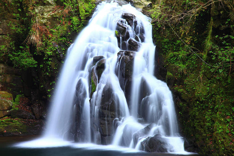 无人,横图,室外,白天,正面,旅游,度假,石头,美景,瀑布,山,山脉,树林,水,植物,日本,亚洲,阴影,飞溅,溅,光线,石子,液体,影子,景观,山峰,水滴,青苔,苔藓,山峦,娱乐,水珠,树,树木,绿色,阳光,自然,群山,享受,休闲,景色,放松,生长,成长,喷洒,自然风光,东亚,本州,三重县,本州岛,日本国,近畿地方,近畿,三重,跌水,石块,彩图,名张市