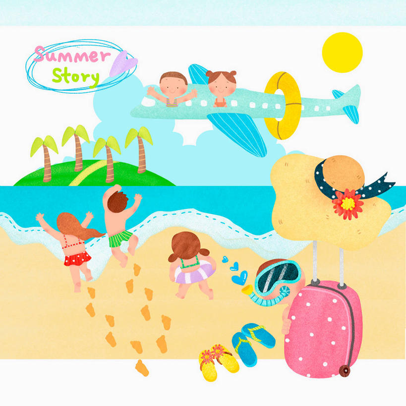 游泳,东方人,儿童,背部,无人,伙伴,朋友,坐,走,举,方图,插画,室内,白天,正面,泳装,比基尼,凉鞋,锻炼,友谊,纯洁,运动,数码,科技,海浪,海洋,沙滩,太阳,植物,棕榈树,鞋子,叶子,亚洲,五个人,脚印,阴影,光线,网络,救生圈,拉杆箱,旅行箱,潜水镜,沙子,影子,泳镜,塑料,海岸,浪花,云,云朵,绿叶,沙地,许多人,高光,几何,计算机图形,合成,云彩,图画,注视,黄种人,裸露,画,树,树木,小孩,蓝色,绿色,白云,蓝天,天空,阳光,自然,海水,塑料制品,行李箱,游泳圈,箱子,天,观察,看,托,一群人,嫩叶,可爱,童年,童趣,潜水,充气,生长,晴朗,成长,观看,出差,呼吸管,电脑合成图,数码合成图,足迹,察看,救生,合成图,关注,裸,潜水装备,漫画,海景,童真,烂漫,无邪,棕榈叶,写实,具体,具象,面镜,浮潜,潜水运动,行踪,脚迹,泅水,体育,天真,友情,男孩,男人,男性,女孩,女人,女性,亚洲人,叶,叶片,大海,风浪,海,海水的波动,海滩,近岸浪,涌浪,晴空,棕树,棕榈,步行,举起,举手,举着,向上举,向上伸,向上托,走路,坐着,彩图,全身,夹趾拖鞋,人字拖,人字拖鞋,三点式,泳衣,健身,旅行,男生,女生