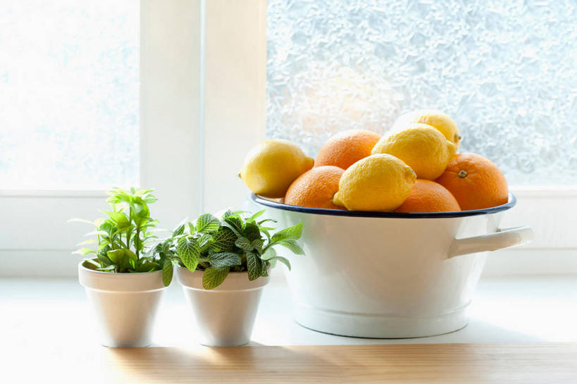 无人,横图,室内,特写,白天,正面,植物,窗户,柠檬,水果,一堆,许多,阴影,堆叠,堆积,新鲜,反射,盆栽,影子,生食,食品,果实,盆景,很多,两盆,玻璃窗,食物,绿色,自然,橙色,有机食品,绿色食品,生长,成长,堆,益母果,柠果,彩图