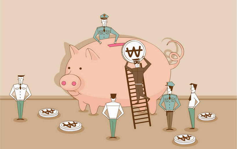 背部,无人,警察,警卫,站,笑,攀登,微笑,横图,插画,室内,白天,正面,工作服,制服,钱,数码,科技,猪,帽子,阴影,服装,网络,钱币,梯子,阶梯,木梯,许多人,高光,几何,计算机图形,合成,图画,扭头,注视,手叉腰,画,衣服,动物,容器,叉腰,观察,看,站着,转头,一群人,爬,储蓄罐,器皿,家畜,储蓄,存钱,金融,理财,服饰,军帽,牲畜,经济,褐色背景,观看,上升,电脑合成图,数码合成图,犯罪,察看,双手叉腰,衣着,资金,合成图,存钱罐,穿着,关注,存款,盗窃,偷窃,警服,漫画,流通,贸易,贮钱罐,储钱罐,扑满,写实,具体,具象,登高,小偷,窃贼,盗贼,贼,偷盗,工作制服,衣饰,货币,现金,硬币,男人,男性,年轻男性,保安,警卫员,看守,卫兵,攀爬,站立,彩图,全身,工作套服,韩币符号