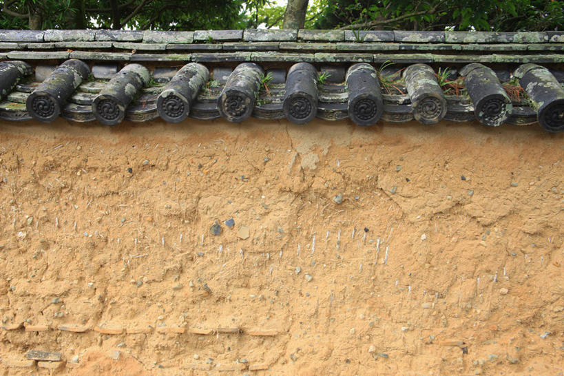 无人,横图,室外,白天,正面,美景,树林,植物,建筑,日本,亚洲,阴影,光线,瓦片,影子,墙,屋顶,景观,顶棚,瓦,墙壁,墙面,树,树木,绿色,阳光,自然,景色,建造,生长,成长,自然风光,东亚,屋瓦,本州,本州岛,日本国,中国地方,山口,山口县,彩图,萩市