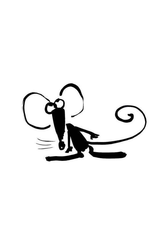 无人,站,竖图,黑白,插画,室内,白天,白色背景,正面,数码,科技,野生动物,老鼠,阴影,网络,细菌,高光,几何,计算机图形,合成,图画,注视,画,一只,黑色,动物,观察,看,站着,观看,电脑合成图,数码合成图,察看,合成图,关注,漫画,病菌,写实,具体,具象,传染,四害,耗子,站立,全身