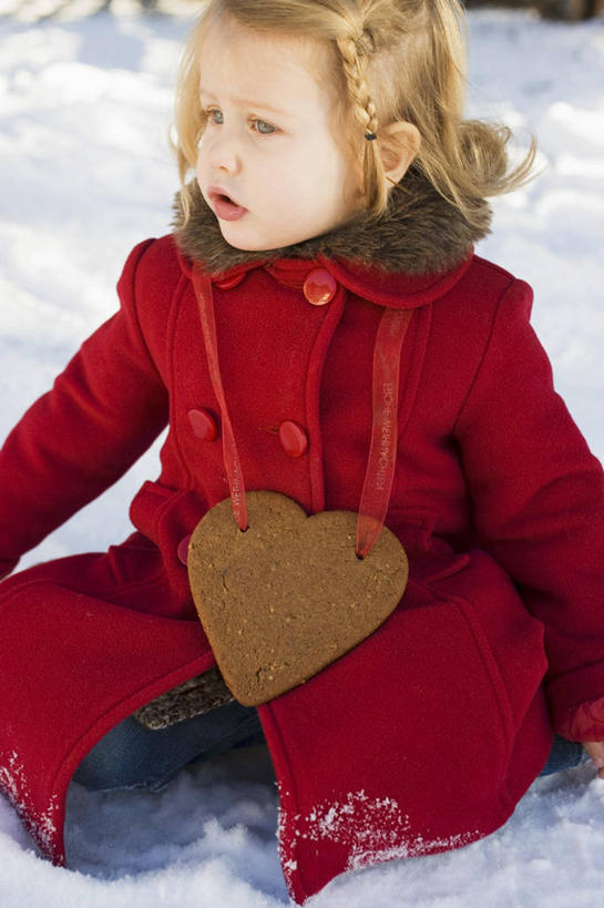 点心,西方人,儿童,一个人,坐,竖图,室外,白天,正面,纯洁,雪,大雪,欧洲,圣诞节,欧洲人,仅一个女性,仅一个人,服装,节日,庆祝,积雪,雪景,冬季,冬天,食品,甜点,注视,休闲装,文化,食物,糕点,小孩,衣服,红色,饼干,甜食,零食,观察,看,仅一个小孩,庆典,休闲,休闲服,寒冷,可爱,童年,童趣,服饰,观看,纪念,察看,关注,童真,烂漫,无邪,姜饼,严寒,德式姜饼,天真,女孩,女人,女性,白种人,孩子,坐着,半身,彩图,女生