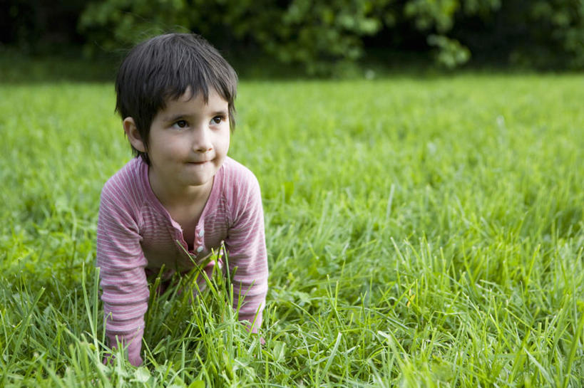 西方人,儿童,一个人,横图,室外,白天,正面,纯洁,草地,草坪,树林,植物,欧洲,欧洲人,仅一个女性,仅一个人,服装,注视,休闲装,草,树,树木,小孩,衣服,绿色,自然,观察,看,趴着,仅一个小孩,休闲,休闲服,可爱,童年,童趣,服饰,生长,成长,观看,察看,关注,童真,烂漫,无邪,天真,女孩,女人,女性,白种人,孩子,趴,半身,彩图,女生