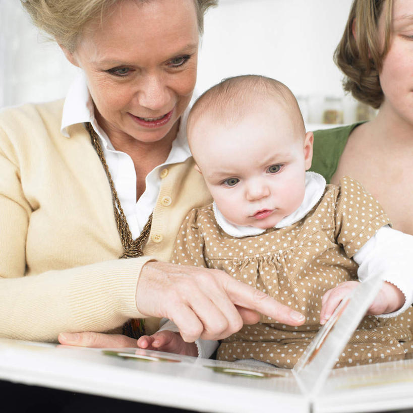 婴儿,儿童,老年人,母亲,儿子,祖母,三代同堂,坐,笑,微笑,露齿笑,方图,室内,白天,仰视,婴儿服装,纯洁,书籍,握,指,阴影,服装,反射,影子,墙,拿,拿着,注视,休闲装,方向,祖孙三代,墙壁,墙面,小孩,衣服,绿色,低头,观察,看,手势,休闲,温暖,温馨,母子,休闲服,可爱,母爱,童年,童趣,握着,服饰,奶奶,观看,祖孙,和睦,察看,指向,食指,关注,宝宝,童真,烂漫,无邪,外婆,外祖母,外孙子,天真,老年女性,年轻女性,女人,女性,孩子,年轻人,全家福,孙子,书,图书,坐着,半身,彩图,低角度拍摄,婴儿服,融洽,多代同堂,妈妈