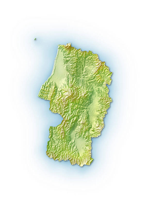 无人,竖图,室内,白天,白色背景,正面,数码,科技,道路,地图,日本,亚洲,阴影,网络,信息,交通,高光,几何,计算机图形,合成,方向,蓝色,绿色,引导,指引,电脑合成图,数码合成图,合成图,东亚,本州,本州岛,日本国,东北地方,写实,具体,具象,山形,山形县,彩图,导航