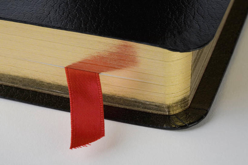 无人,横图,俯视,室内,特写,白天,白色背景,桌子,静物,书籍,一本,阴影,反射,影子,书签,书桌,红色,黑色,课桌,摄影,影棚,书,图书,彩图,高角度拍摄,影棚拍摄,拍摄