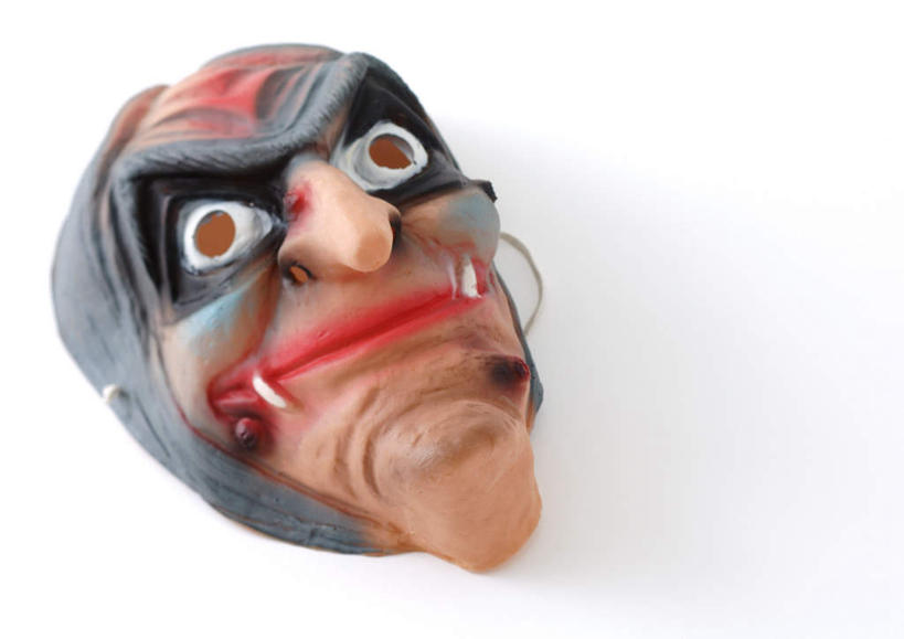 无人,横图,俯视,室内,特写,白天,白色背景,桌子,静物,节日,庆祝,装饰,面具,办公桌,文化,一个,庆典,万圣节,摄影,影棚,单个,纪念,华丽,修饰,点缀,衬托,美观,雅致,雅观,彩图,高角度拍摄,影棚拍摄,拍摄