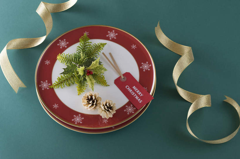 无人,横图,俯视,室内,白天,餐具,叶子,圣诞节,两根,绿色背景,阴影,节日,朦胧,模糊,庆祝,碟子,盘,影子,冬天,绿叶,松果,缎带,祝福,文化,两个,盘子,卡片,碟,庆典,金色,嫩叶,卡,摄影,影棚,纪念,叶,叶片,进餐用具,烹调用具,彩图,高角度拍摄,影棚拍摄,拍摄