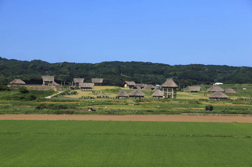 无人,木屋,农田,横图,室外,白天,正面,旅游,度假,庄稼,农作物,山,树林,植物,长崎,日本,亚洲,稻田,山峰,水稻,山峦,娱乐,树,树木,蓝色,绿色,蓝天,天空,自然,天,享受,休闲,放松,生长,成长,东亚,日本国,长崎县,九州本岛,九州,九州岛,九州地方,彩图,耕地,庄稼田,茅舍,茅屋,棚屋,小木屋,小屋