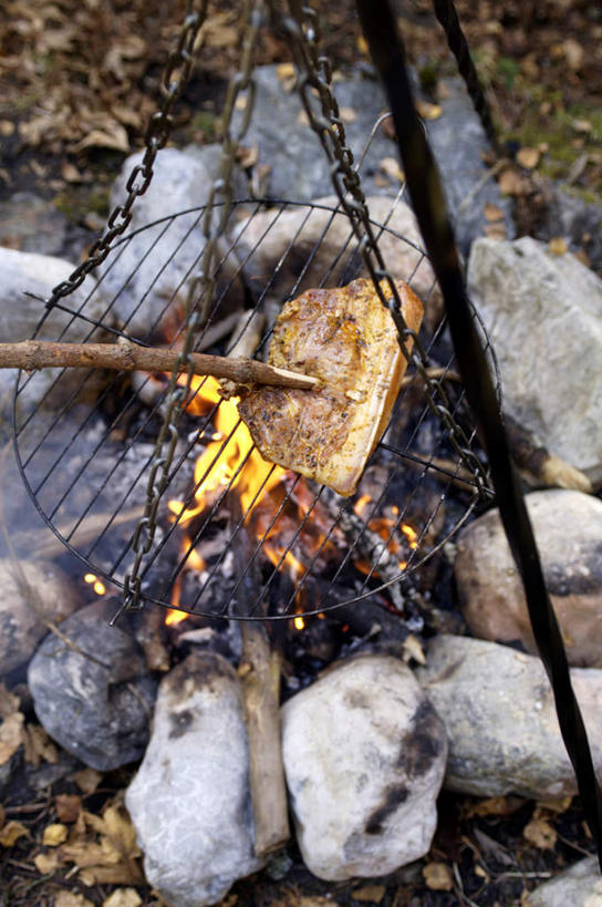 无人,竖图,俯视,室外,白天,烹饪,烧烤,烘焙,西餐,草地,草坪,石头,植物,雾,叶子,金属制品,沸腾,朦胧,模糊,金属,蒸汽,火焰,石子,调味,肉,香料,佐料,牛排,牛肉,料理,食品,枯叶,落叶,烤架,水蒸气,烤肉,燃烧,菜肴,美食,肉类,架子,草,食物,绿色,刷子,铁架,西式,佳肴,配料,露营,野营,肉食,宿营,蒸发,作料,冷却,冷却架,叶,叶片,石块,岩石,彩图,高角度拍摄