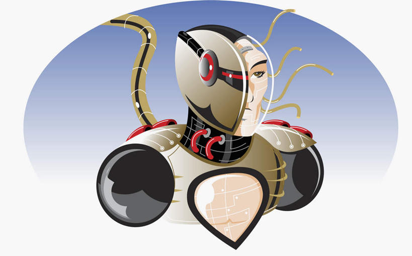 无人,站,横图,插画,室内,白天,白色背景,正面,机器,数码,高科技,科技,阴影,电力,科学,网络,电线,线,电能,高光,几何,计算机图形,合成,线路,图画,注视,画,一个,观察,看,站着,机械,单个,观看,电,电源,电源线,电脑合成图,数码合成图,察看,科学技术,合成图,机器人,关注,能量,漫画,写实,具体,具象,站立,半身,彩图