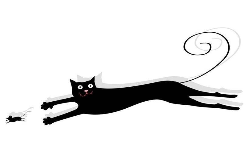 无人,横图,插画,室内,白天,白色背景,侧面,数码,科技,宠物,猫,野生动物,老鼠,奔驰,阴影,网络,细菌,高光,几何,计算机图形,合成,图画,扭头,注视,画,一只,黑色,动物,奔跑,观察,看,转头,可爱,观看,电脑合成图,数码合成图,察看,合成图,关注,猫咪,漫画,病菌,写实,具体,具象,传染,四害,耗子,彩图,全身