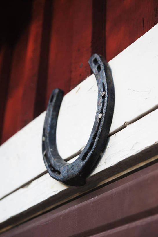 无人,竖图,室外,特写,白天,仰视,静物,金属制品,阴影,光线,金属,影子,墙,墙壁,墙面,一个,阳光,单个,马蹄铁,彩图,低角度拍摄