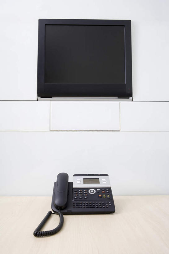 无人,办公室,会议室,竖图,正面,商务,通讯,显示器,技术,吊挂,悬挂,屏幕,挂,现代,书桌,座位,摄影,传真机,无线电技术,电话机,彩图