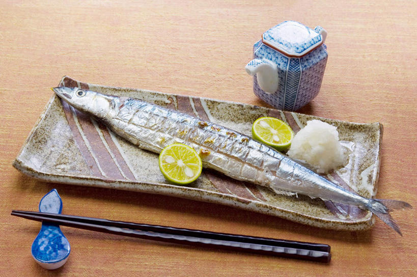 无人,横图,俯视,室内,留白,筷子,桌子,静物,日本文化,日本料理,食品,饮食,盘子,茶壶,摄影,简单,膳食,清新,横截面,主菜,东亚文化,健康食物,纯净,酸橙,海产,彩图,高角度拍摄