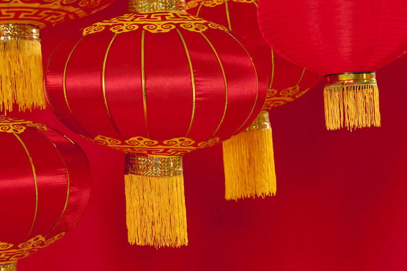 无人,横图,留白,静物,照明,中国,春节,亚洲,吊挂,悬挂,装饰,灯笼,纸灯笼,挂,红色,灯具,摄影,照亮,照明设备,中国文化,东亚,元旦,彩图,影棚拍摄,传统文化,法定假日,传统节日