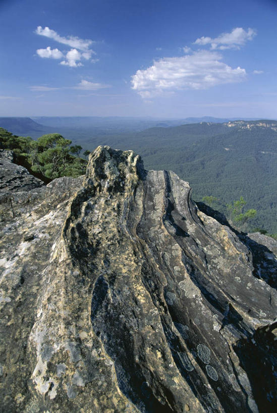 无人,公园,竖图,室外,白天,正面,旅游,度假,石头,美景,森林,山,山脉,树林,植物,澳大利亚,阴影,光线,石子,影子,景观,山顶,山峰,悬崖,云,云朵,山峦,云彩,娱乐,树,树木,蓝色,绿色,白云,蓝天,天空,阳光,自然,群山,天,享受,休闲,景色,放松,生长,晴朗,成长,国家公园,自然风光,大洋洲,澳洲,沉积岩,南方大陆,澳大利亚联邦,绝壁,新州,新南威尔士,新南威尔士州,颠峰,极峰,蓝山国家公园,水成岩,石块,岩石,晴空,彩图