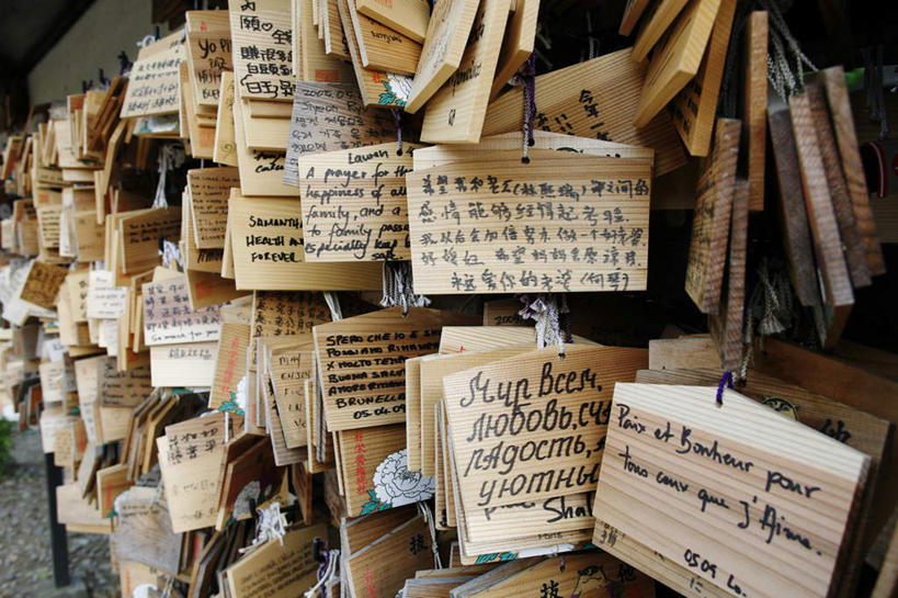 无人,寺庙,横图,室外,白天,正面,旅游,度假,东京,日本,亚洲,一排,许多,吊挂,悬挂,阴影,节日,整齐,光线,木制,标志,告示牌,文字,影子,字符,字母,很多,燃烧,挂,文化,娱乐,标识,排列,阳光,木制品,香火,庙宇,祈祷,享受,休闲,健康,放松,许愿,宗教,信仰,纪念,祈求,神殿,队列,东亚,本州,关东地方,本州岛,日本国,东京都,明治神宫,平安,彩图,庙,寺