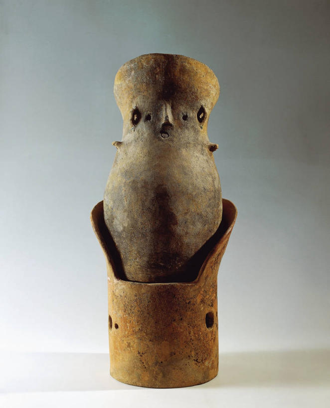 无人,竖图,褐色,陶瓷制品,古代,一个,容器,摄影,单个,底座,古代文明,美术工艺,彩图,影棚拍摄