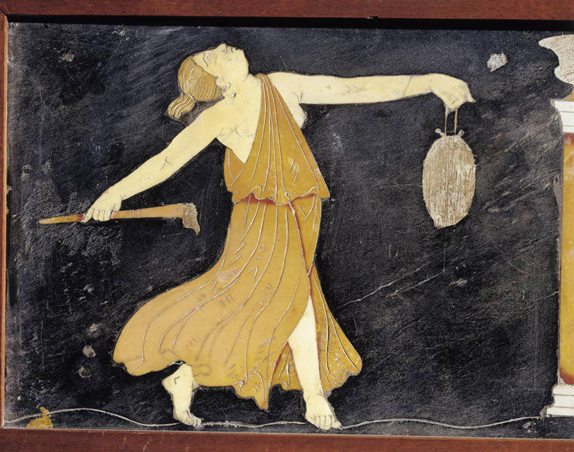 无人,横图,室外,白天,意大利,长袍,拿着,历史,古罗马,古代,向上看,赤脚,摄影,宗教,马尾辫,意大利文化,坎帕尼亚,庞贝,古代文明,美术工艺,彩图,舞蹈,过去