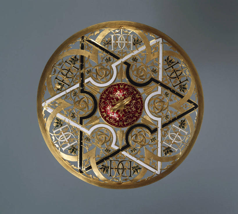 无人,横图,珐琅,对称,盖子,一个,星形,摄影,单个,古董,式样,美术工艺,彩图,影棚拍摄