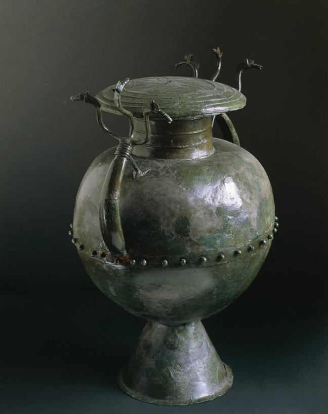 无人,竖图,马,一个,绿色,把手,摄影,单个,青铜,美术工艺,彩图,影棚拍摄,双耳罐