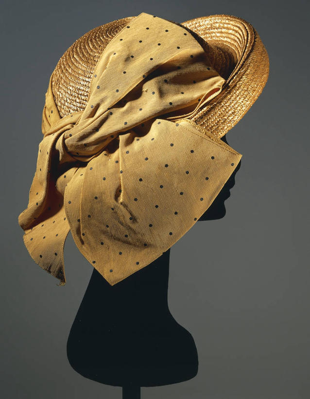 无人,竖图,时尚,帽子,纺织品,黑色背景,草帽,圆点,摄影,高雅,剪影,法国文化,式样,设计,彩图,影棚拍摄