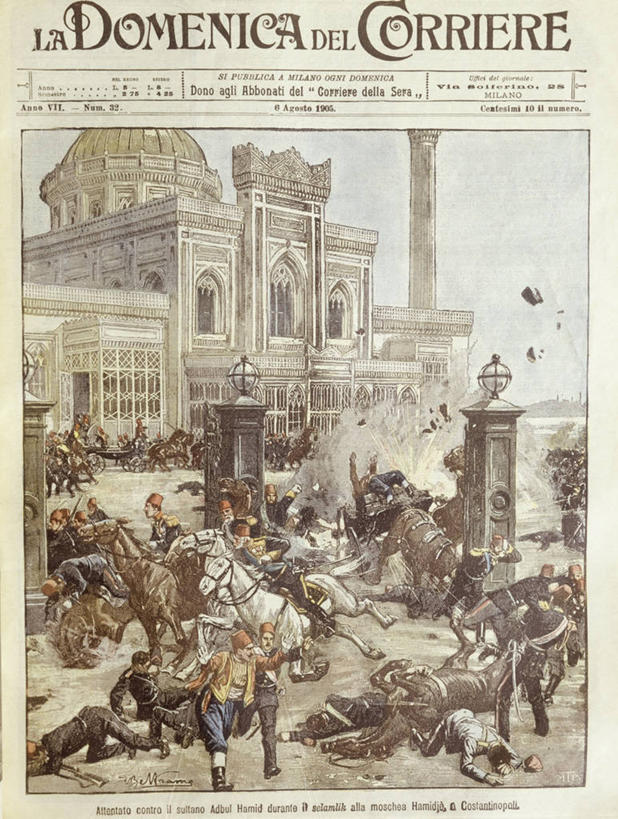 成年人,人群,竖图,插画,室外,白天,数码,科技,建筑,马,报纸,杂志,意大利,欧洲,士兵,阴影,冲突,网络,文字,许多人,高光,几何,计算机图形,合成,图画,历史,画,一群人,战争,摄影,英文字母,电脑合成图,数码合成图,暴力,合成图,南欧,暗杀,进攻,漫画,伊斯坦布尔,军队,写实,具体,具象,战役,男人,彩图