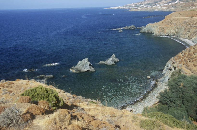 无人,横图,俯视,室外,白天,度假,塞浦路斯,海岸线,水平线,风景,摄影,海滩,岩石,彩图,高角度拍摄