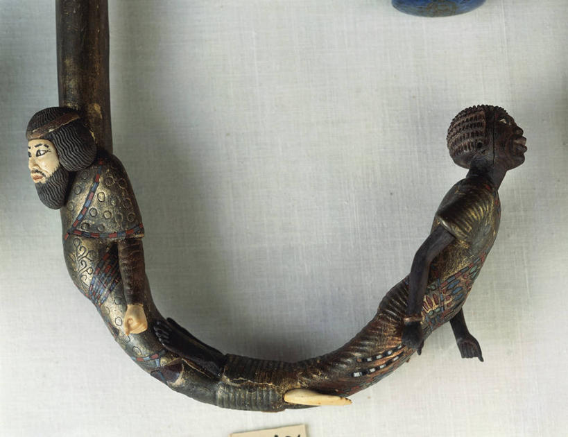 无人,横图,特写,雕塑,灰色背景,标志,符号,历史,标识,一个,灰色,把手,摄影,单个,部分,犯人,性别符号,古埃及文明,古代文明,美术工艺,彩图,影棚拍摄,男性符号,过去