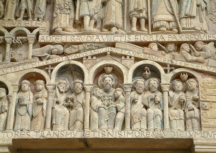 无人,横图,室外,白天,正面,旅游,度假,名胜古迹,标志建筑,地标,建筑,雕塑,法国,欧洲,一排,许多,节日,遗迹,艺术,整齐,装饰,雕刻,雕像,很多,古迹,文化,文物,娱乐,建设,古建筑,石雕,排列,工艺品,祈祷,享受,休闲,健康,旅游胜地,放松,许愿,宗教,信仰,纪念,祈求,美术,基督教,西欧,队列,天主教,法兰西,修道院,主题,陈列,信念,古文明,法兰西共和国,功能,美学,法兰西第五共和国,南部.比利牛斯,阿韦龙省,南部.比利牛斯大区,神学院,修院,隐修院,平安,彩图,孔克,罗德兹区