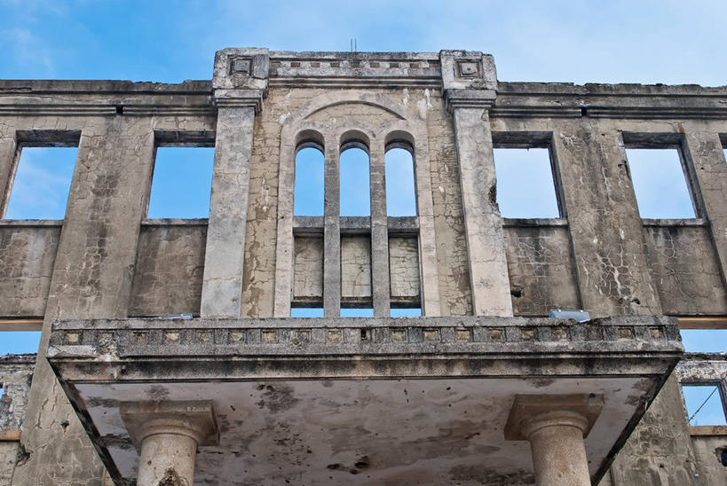 无人,横图,室外,白天,仰视,建筑,韩国,柱子,云,历史,顶部,天空,摄影,彩图,低角度拍摄