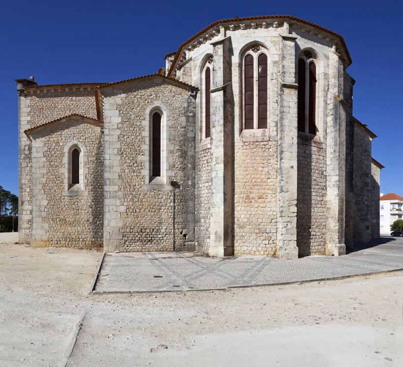 无人,教堂,横图,室外,白天,葡萄牙,摄影,宗教,基督教,万里无云,圣塔伦,彩图